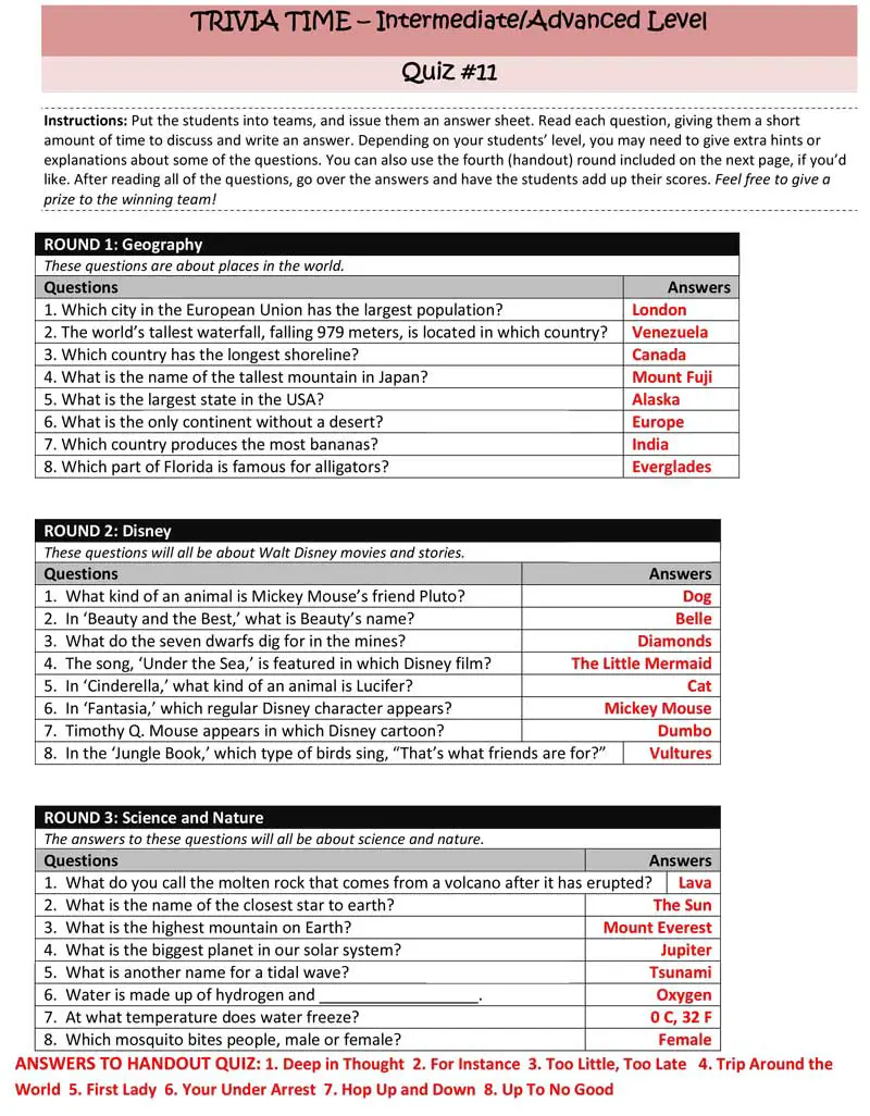 JOGO QUESTIONS FOR ADVANCED STUDENTS