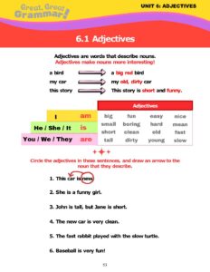 Read more about the article ADJECTIVES (1): Introduction