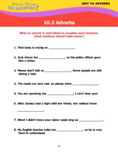Read more about the article ADVERBS (3): Practice