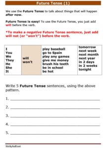 Read more about the article ESL Grammar: Introduction to Future Tense (will/won’t)