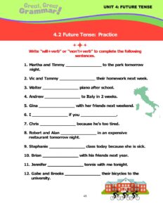 Read more about the article FUTURE TENSE (2): Practice