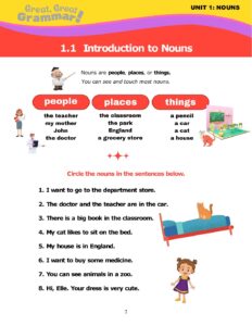 Read more about the article NOUNS (1): Introduction to Nouns