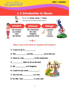 Read more about the article NOUNS (2): Introduction to Nouns #2