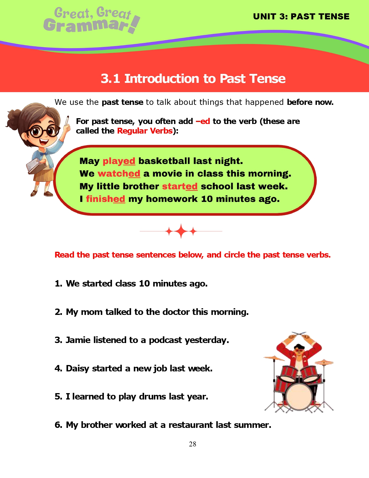 Read more about the article ESL Grammar: PAST TENSE (1): Introduction