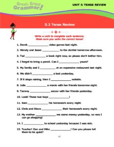 Read more about the article TENSES: REVIEW QUIZ (2)