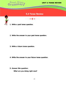 Read more about the article TENSES: REVIEW QUIZ (3)