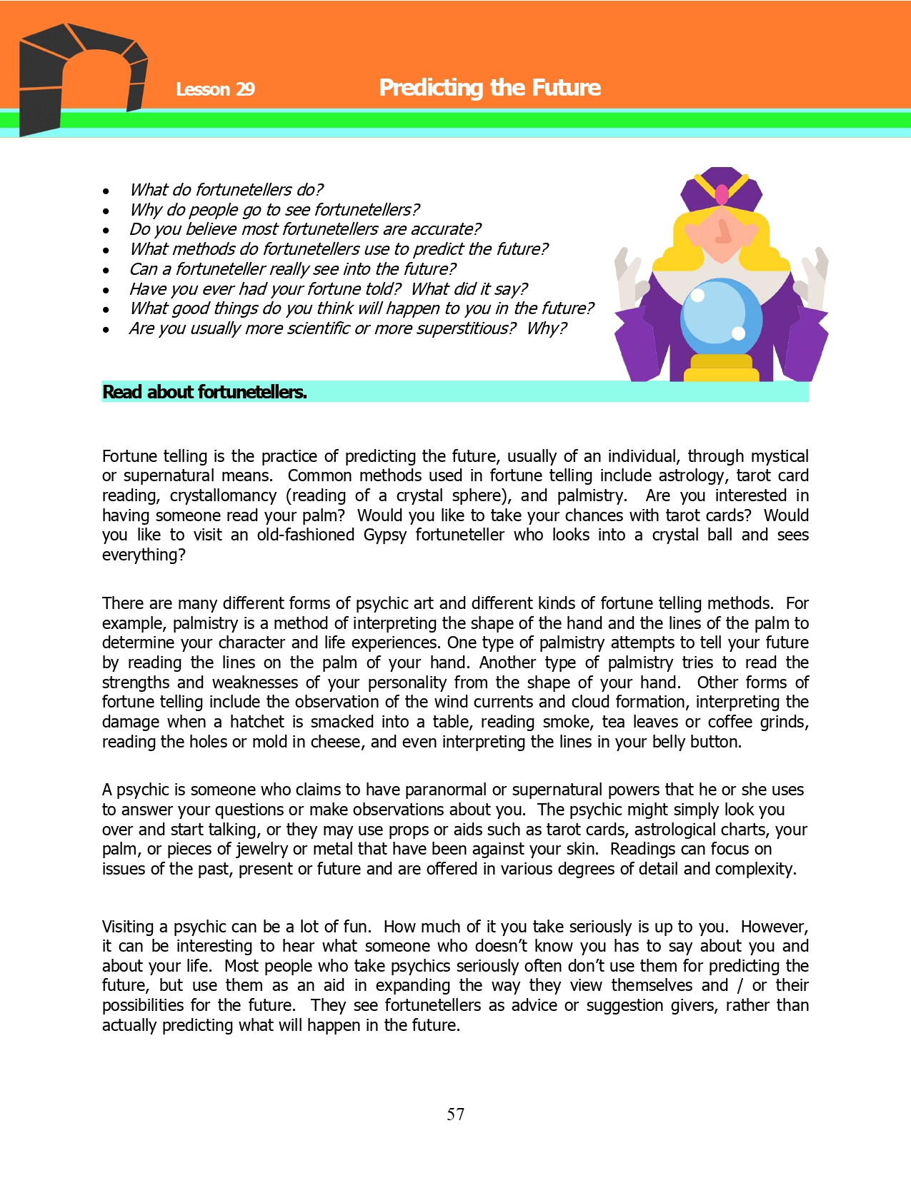 Read more about the article Adult ESL Lessons: Predicting the Future (Advanced)