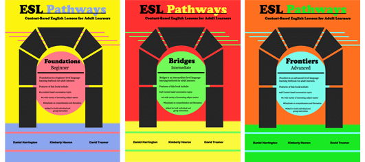 ESL Pathways: Adult ESL Lessons (Books 1-2-3)