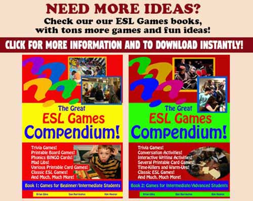 ESL Games, Activities, and Fun Ideas!