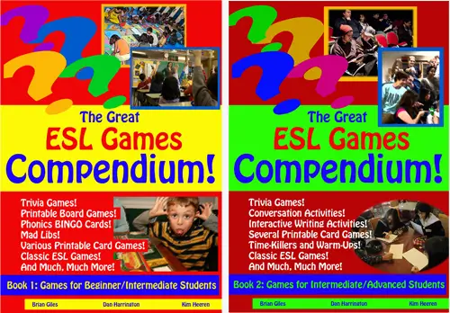 The Great ESL Games Compendium! (2 Books)