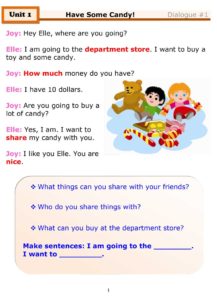 Read more about the article ESL Dialogues: Have Some Candy (Beginner)