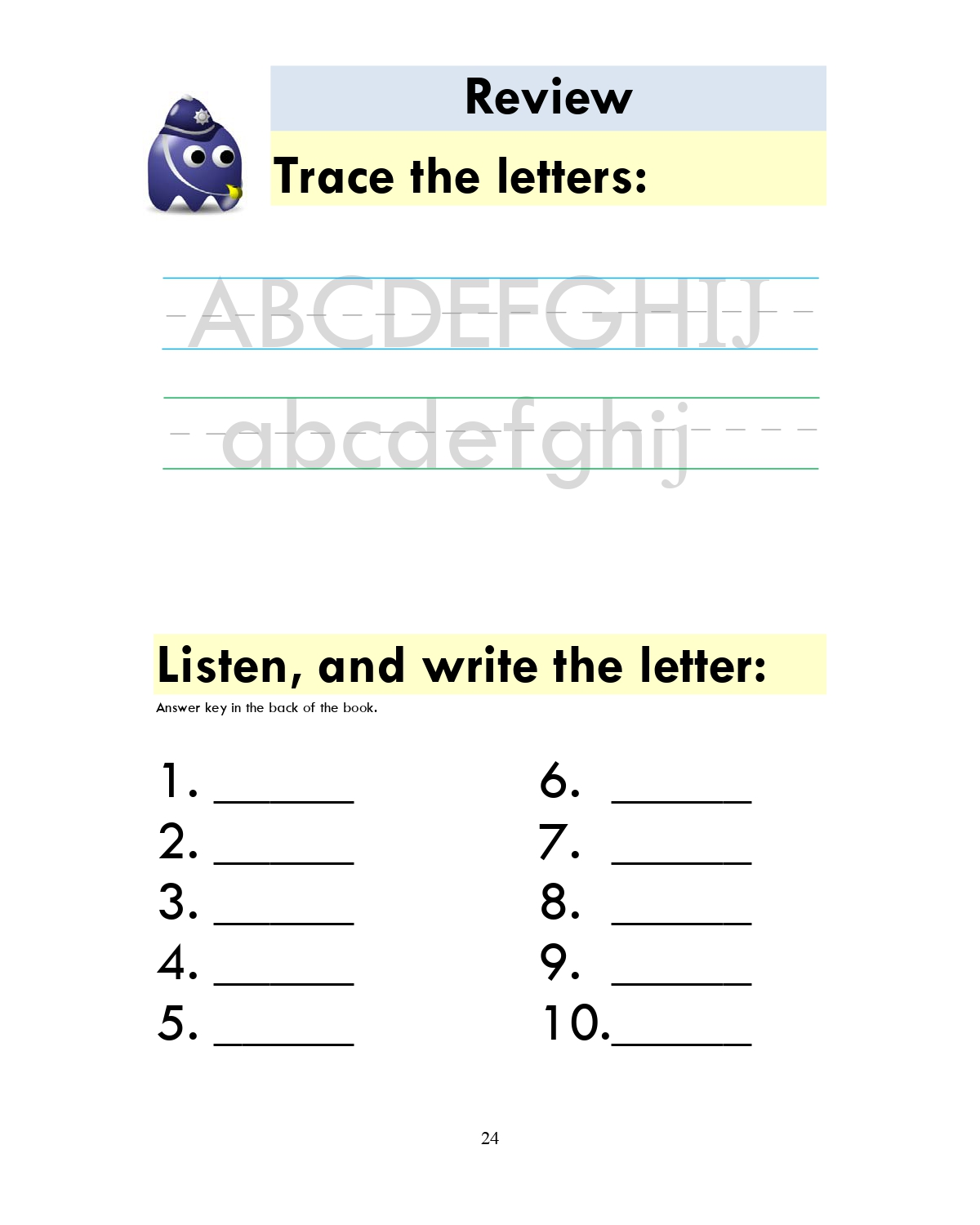Read more about the article ESL Phonics Lessons: Review A to J