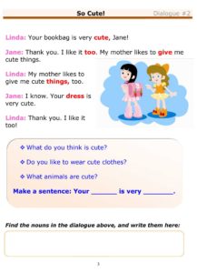Read more about the article ESL Dialogues: So Cute! (Beginner)