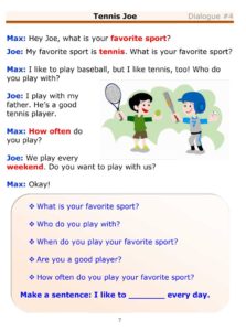 Read more about the article ESL Dialogues: Tennis Joe (Beginner)