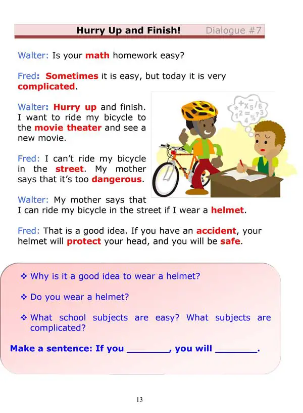 Read more about the article ESL Dialogue: Hurry Up and Finish! (Low-Intermediate)