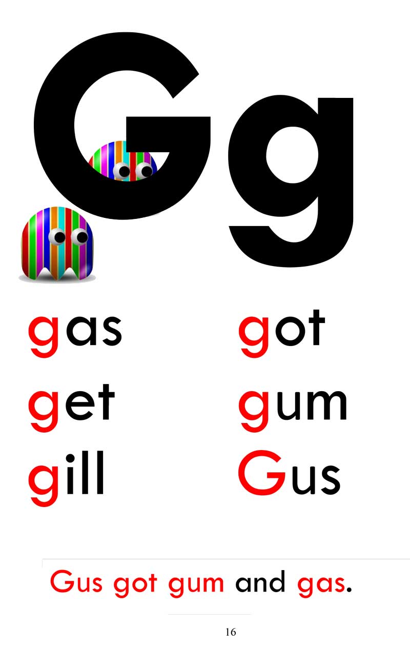 Read more about the article Beginner Phonics: The Letter G