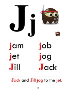Read more about the article Beginner Phonics: The Letter J
