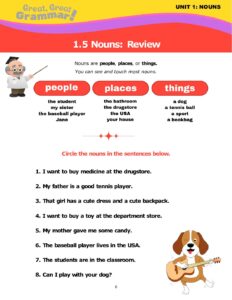 Read more about the article NOUNS (5): Review Lesson