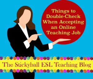 Read more about the article Things to Double-Check Before Accepting an Online English Teaching Job