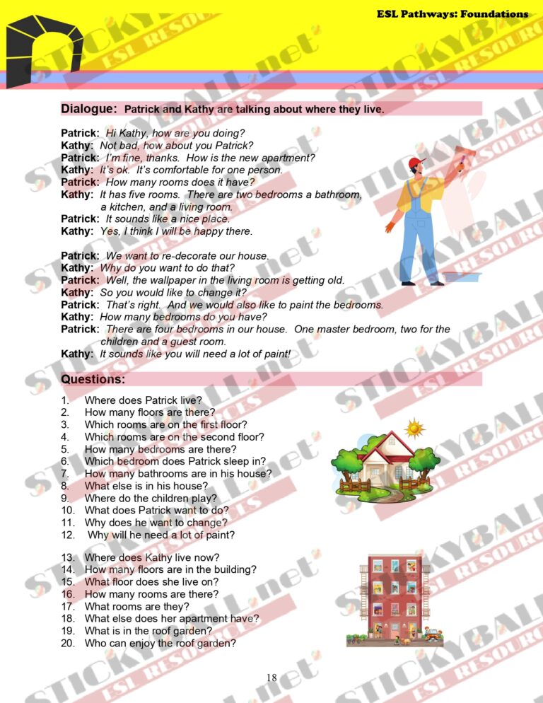 ESL Pathways: Book 1 (Foundations) - Stickyball ESL Lessons