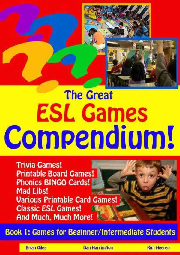 The Great ESL Games Compendium: Book 1