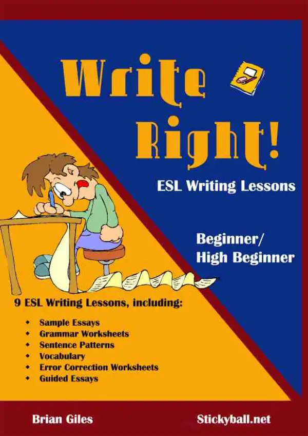 Write Right: Book 1 (Beginner-Level Writing Lessons)