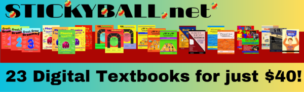 Stickyball ESL Library: Download 23 digital textbooks for ESL/EFL teachers