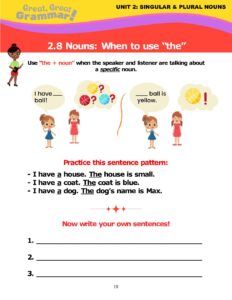 Read more about the article ARTICLES (a/an/the): When to use “the” (2)
