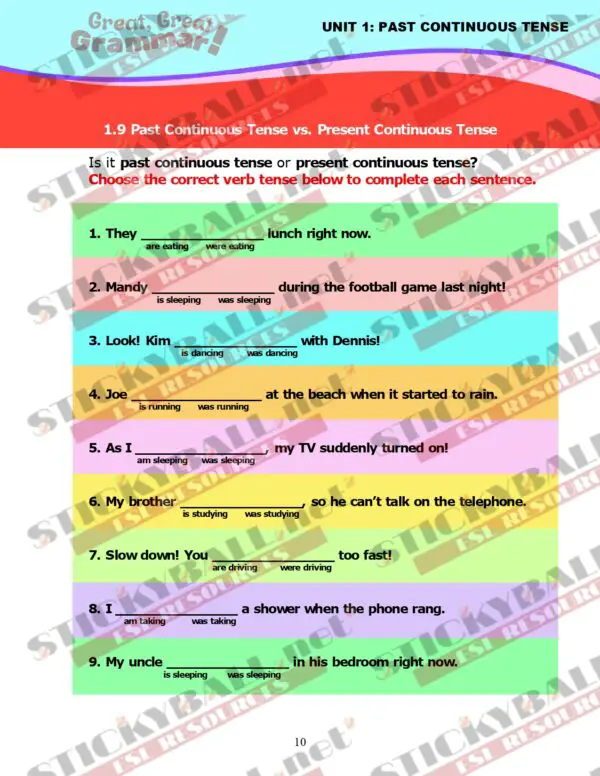 Great, Great Grammar! - Book 3: Tenses and More!
