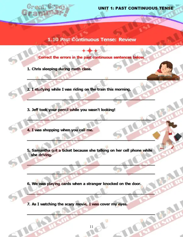 Great, Great Grammar! - Book 3: Tenses and More!