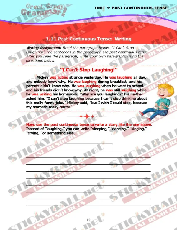 Great, Great Grammar! - Book 3: Tenses and More!
