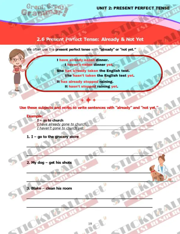 Great, Great Grammar! - Book 3: Tenses and More!