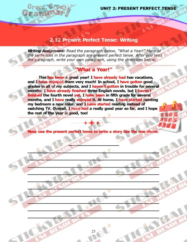 Great, Great Grammar! - Book 3: Tenses and More!