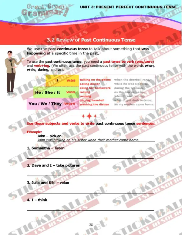 Great, Great Grammar! - Book 3: Tenses and More!
