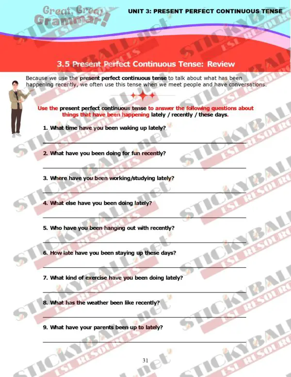 Great, Great Grammar! - Book 3: Tenses and More!