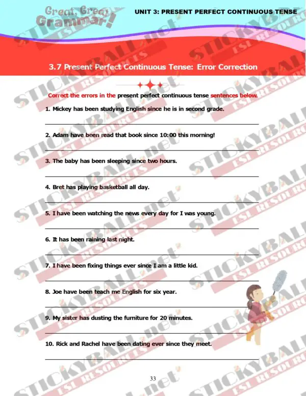 Great, Great Grammar! - Book 3: Tenses and More!