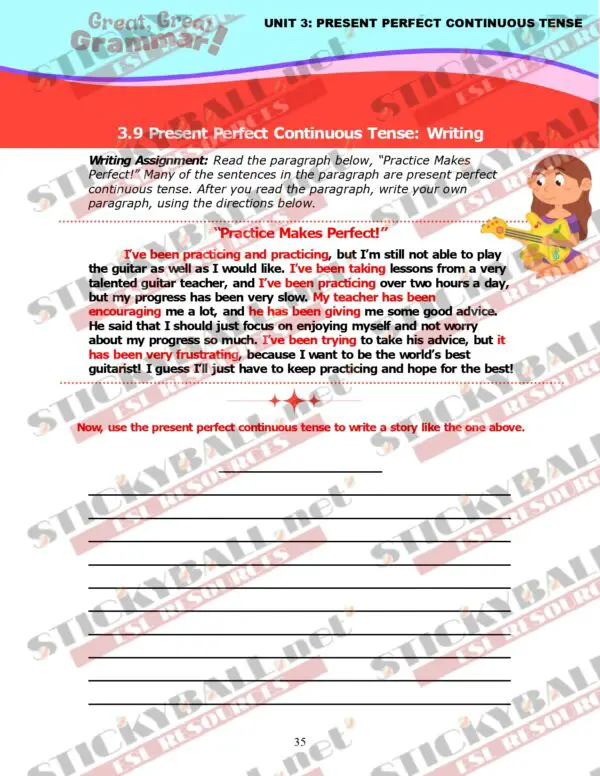 Great, Great Grammar! - Book 3: Tenses and More!