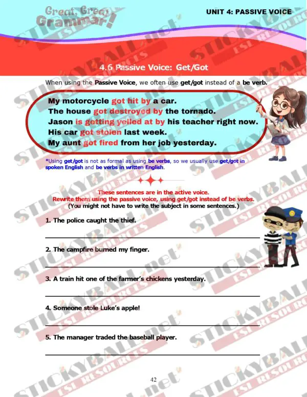Great, Great Grammar! - Book 3: Tenses and More!