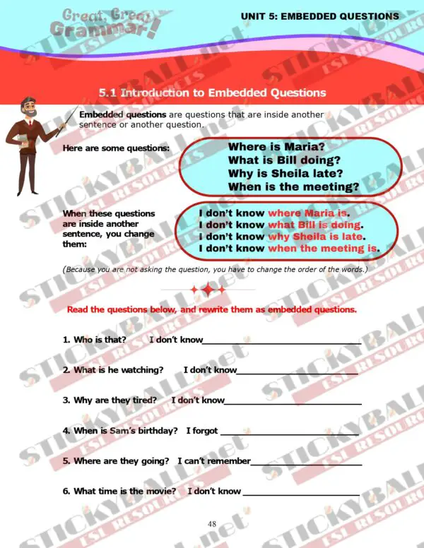 Great, Great Grammar! - Book 3: Tenses and More!