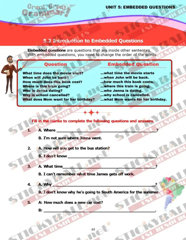 Great, Great Grammar! - Book 3: Tenses and More!