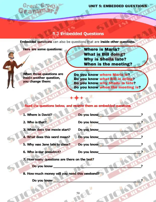 Great, Great Grammar! - Book 3: Tenses and More!