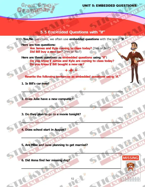 Great, Great Grammar! - Book 3: Tenses and More!