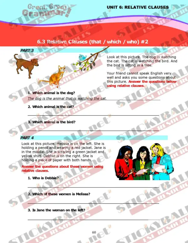 Great, Great Grammar! - Book 3: Tenses and More!