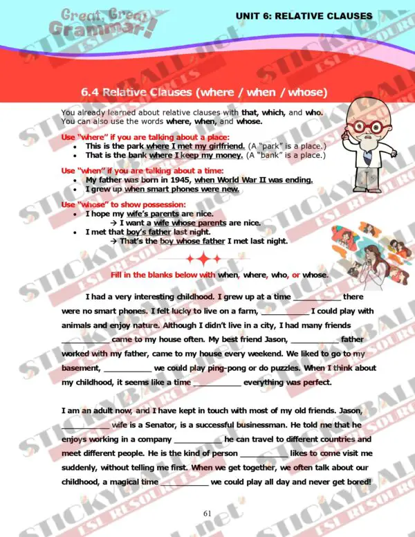 Great, Great Grammar! - Book 3: Tenses and More!