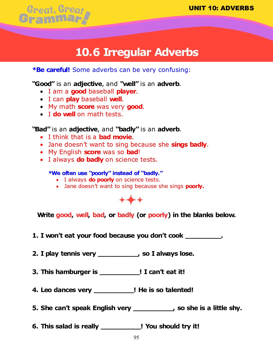 Read more about the article ADVERBS (6): Irregular Adverbs #3