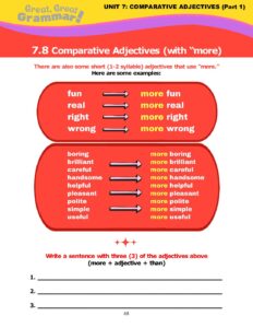 Read more about the article COMPARATIVE ADJECTIVES (8): Exceptions to the rule