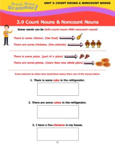 Read more about the article COUNT & NONCOUNT NOUNS (8): Nouns Can Be BOTH Count and Noncount