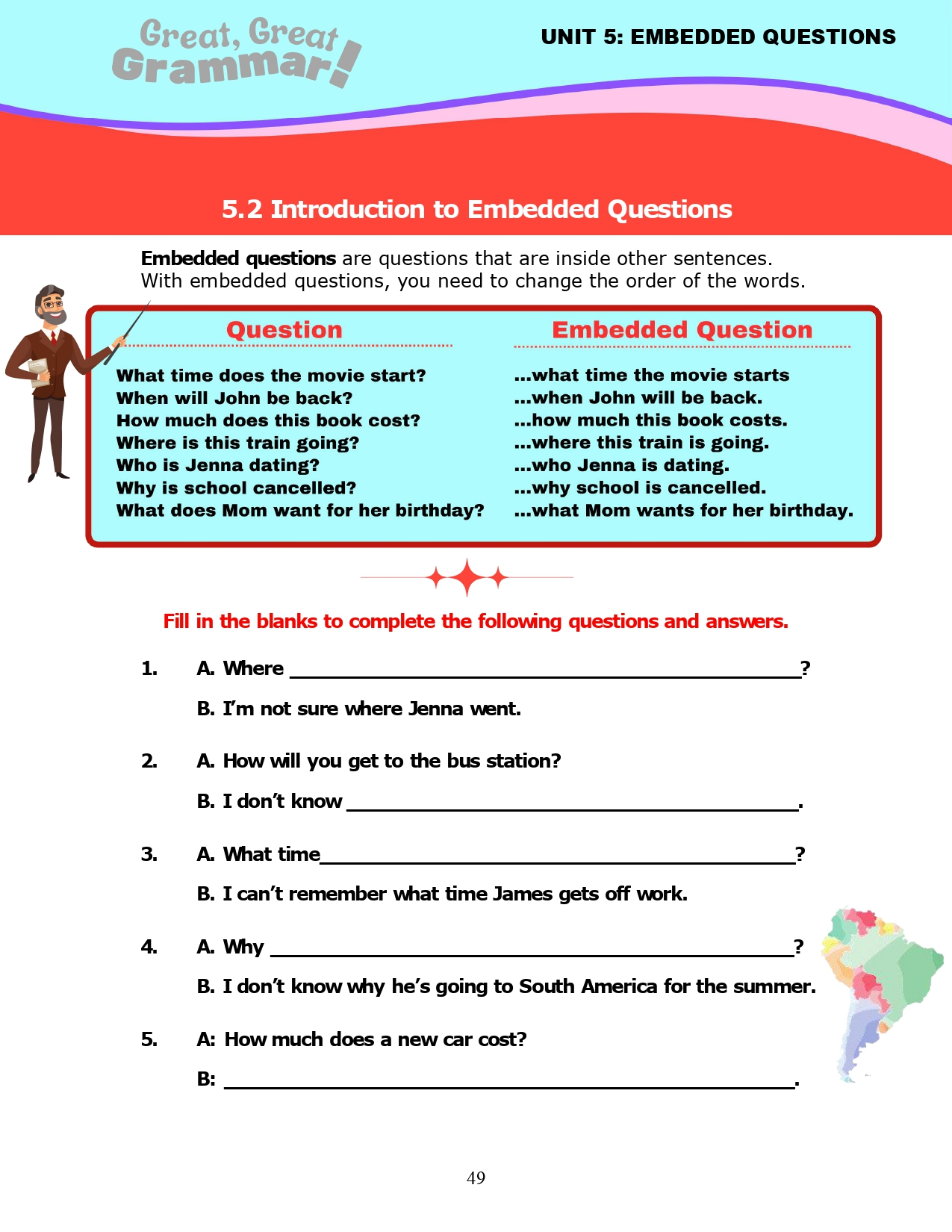 Read more about the article ESL Grammar: EMBEDDED QUESTIONS (2) – Review