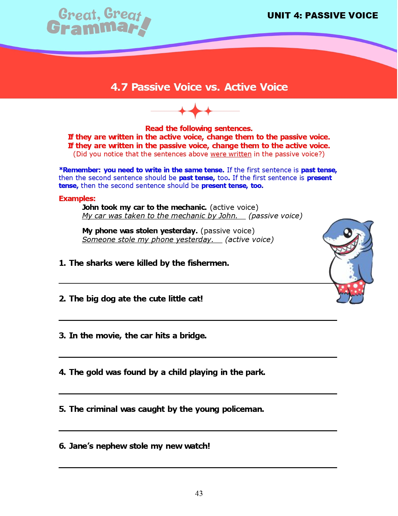 Read more about the article ESL Grammar: PASSIVE VOICE (7) – Passive vs. Active Voice