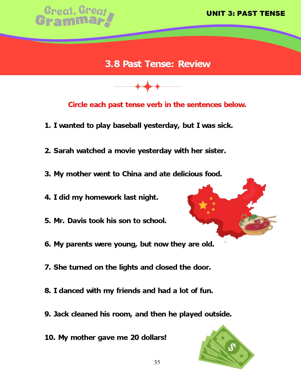Read more about the article ESL Grammar: PAST TENSE (7): Review
